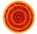 Encuentran una zona caliente en el Polo Norte de Saturno con forma de hexágono