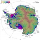 Primer mapa completo de los flujos de los hielos en la Antártida