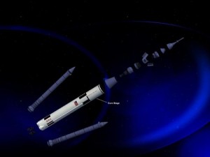Nuevo cohete espacial de EEUU pasa del concepto al diseño