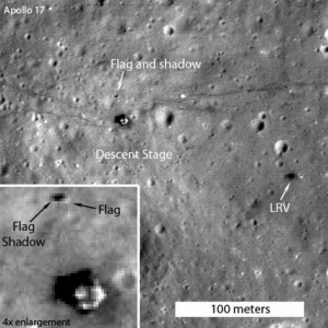 EE.UU.: Nuestras Banderas permanecen en la Luna