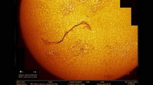 El Sol se está agrietando