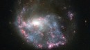 Una Galaxia de ¿Purpurina?
