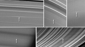 Los Mini-Meteoritos rayan los discos de Saturno