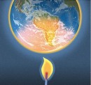 La temperatura media de la tierra y del océano volvió a subir en 2012