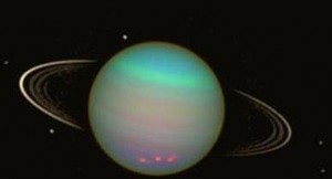 Hubble capta imágen del Sistema de Anillos de Urano