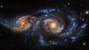 NASA Capta Impresionante Choque de Dos Galaxias