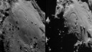 Rosetta capta los dramáticos cambios de la superficie de un cometa 