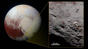 Manchas rojas de Plutón desconciertan a la NASA
