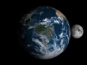 La Luna sería la Fusión de Dos Satélites