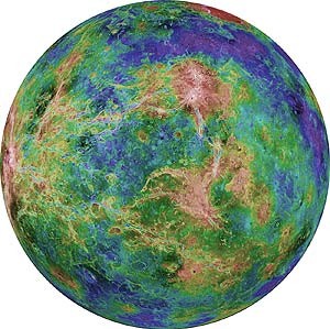La evolución de los volcanes de Venus es similar a la terrestre
