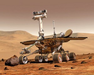 Vehículo explorador de la NASA está atrapado en las arenas de Marte