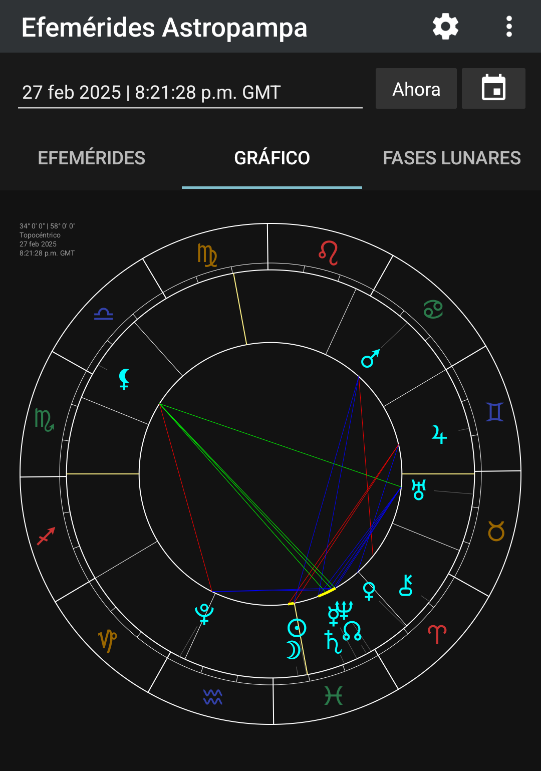 Efem&eacute;rides AstroPampa en Google Play